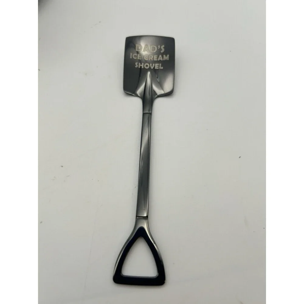 Dad’s Ice Cream Shovel Mug & Spoon Set Ceramic Novelty Gift New in Box